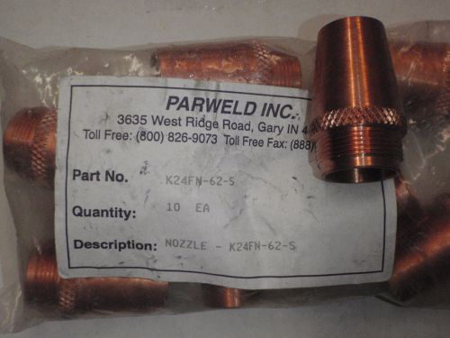 24FN-62-S  TWECO style 5/8&#034; Copper Nozzle 10pcs