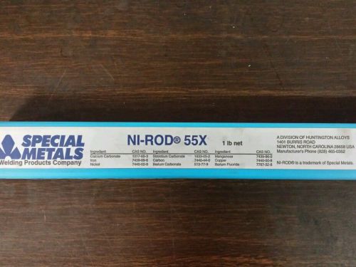 Special Metals NI-ROD 55X .093&#034; x 1lb tube of electrodes