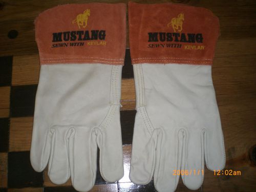 MUSTANG,MIG, TIG OR REGULAR WELDING OR WORK GLOVE,KEVLER SEWN