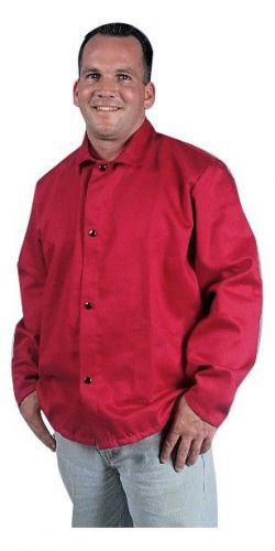 Tillman 6230r 30&#034; 9 oz. red firestop welding jacket md for sale