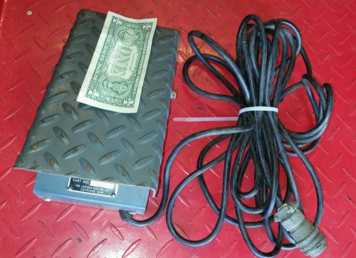 Tig welder foot pedal amp control remote amperage  lincoln  6 pin heavy duty for sale