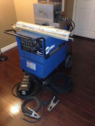 Miller syncrowave 250 start up kit with a tweco tc900 water cooler for sale