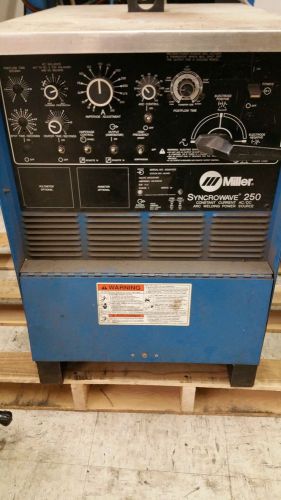 Miller syncrowave 250 dx tig welder for sale