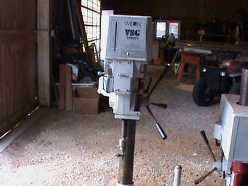 Wilton vsg model 2050 80 -1200rpm #3 taper 2hp 1 ph 230v bench mount drill press for sale