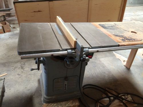 Delta Table saw 1 HP Single Phase