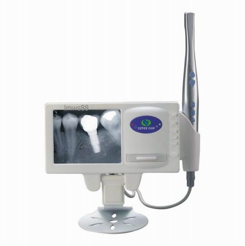 Supercam x-ray film reader with intra oral camera combine the 5 inch lcd monitor for sale