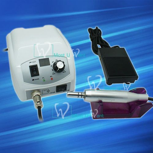 Dental Lab Electrical Brushless Motor Handpiece Micro Moto Polishing 50000rpm