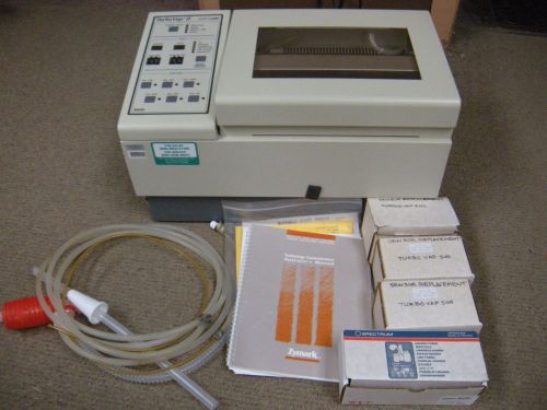Zymark turbovap ii concentration evaporator workstation zw-8002 with accessories for sale