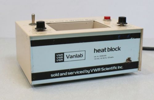 VWR Scientific Vanlab Heat Block 13259-005