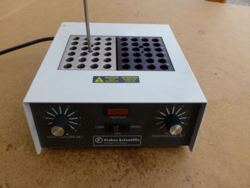 Fisher Scientific dry bath incubator with 2 dry heat blocks 11-718-2