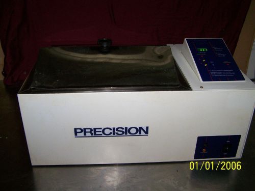 PRECISION SCIENTIFIC RECIPROCAL SHAKING WATER BATH CAT# 51221080 3.9 Gallon