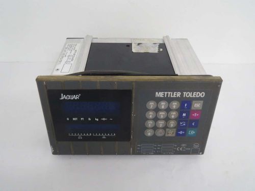 METTLER TOLEDO JTPA-0000-000 JAGUAR 100-240V-AC WEIGH SCALE CONTROLLER B447015