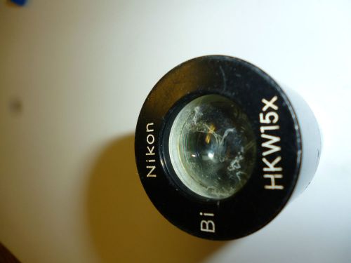 Nikon Microscope Eyepiece Lens Magnification 15x, HKW15x,   L15