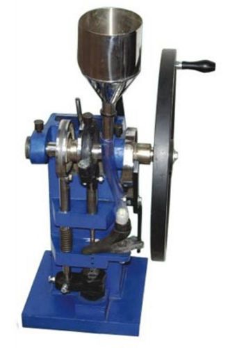 Tablet making machine laboratory use hand operated jar mfg. ship to worldwide for sale