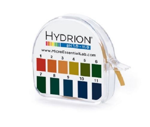 pH Hydrion Paper Single Roll  Range 1.0-11.0