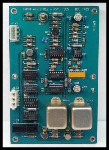 Thermo environmental 48-12 input board 42p314, asy. 7365, bd. 7403 - new surplus for sale