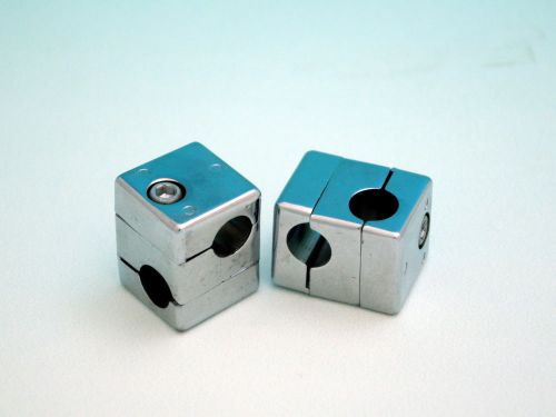 Lab Aluminum alloy electroplating  square cube CROSS CLIP clamp holder Stand Rod