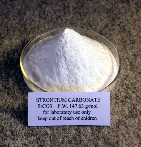 STRONTIUM CARBONATE      fine powder,    One Pound