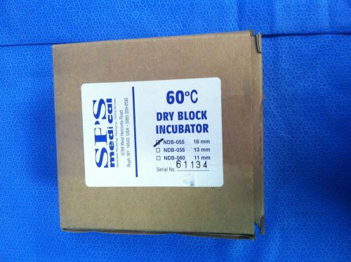 SPS Medical. Dry Block Incubator 60°C ndb-055