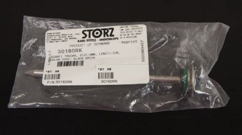 Storz 30160RK Black-Green Scarfi Trocar 6mm x 5cm