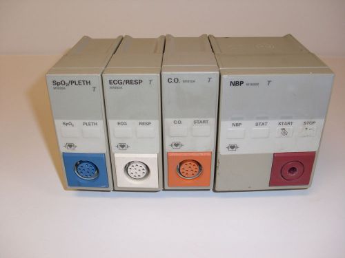 Hp hewlett packard modules spo2, ecg, nbp, co didage sales co for sale