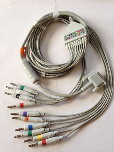 HP Philips ECG-EKG 12 leads Cable