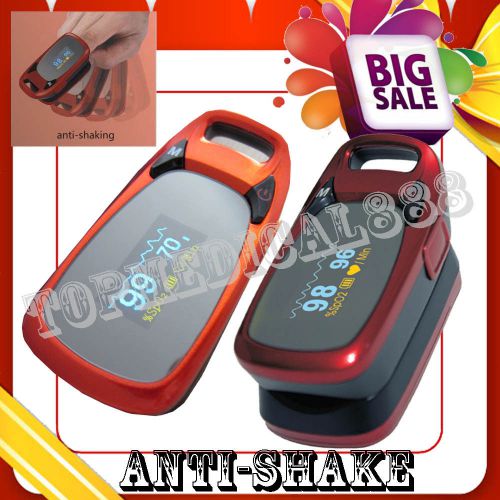 Anti-shake**Alarm OLED Blood Oxygen Monitor SPO2 PR Pulse Oximeter Homecare