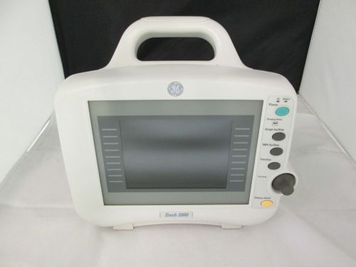 GE Dash 2000 Multi-Parameter Patient Monitor Physiological Bedside with PRINTER