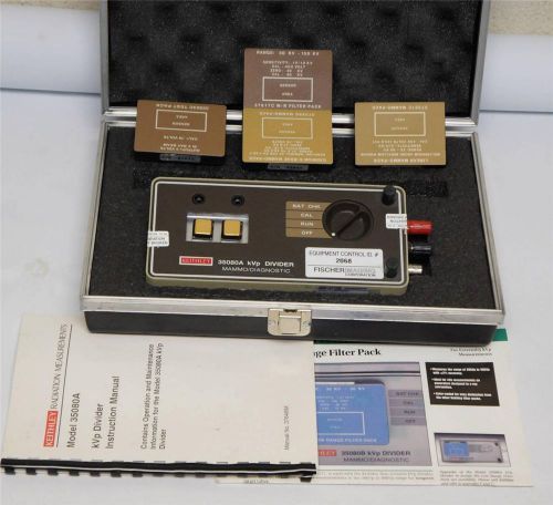 KEITHLEY 35080A KVP DIVIDER MAMMO / DIAGNOSTIC RADIATION MEASUREMENT KIT ++ E347