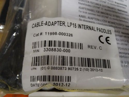 Lifepak 15 Internal paddle handles adapter kit