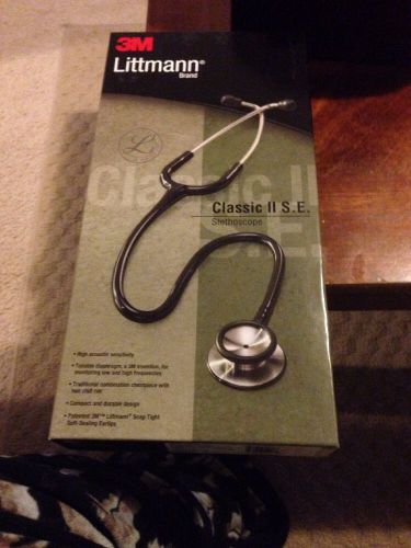 3M Littmann Classic II S.E Stethoscope Black 2201 28&#034;