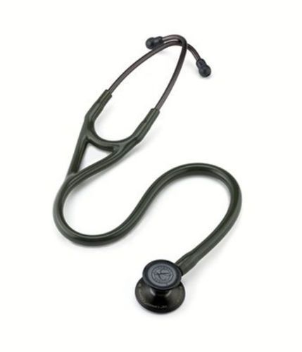 New 3m littmann cardiology iii stethoscope dark green  &amp; smoke, special edition! for sale