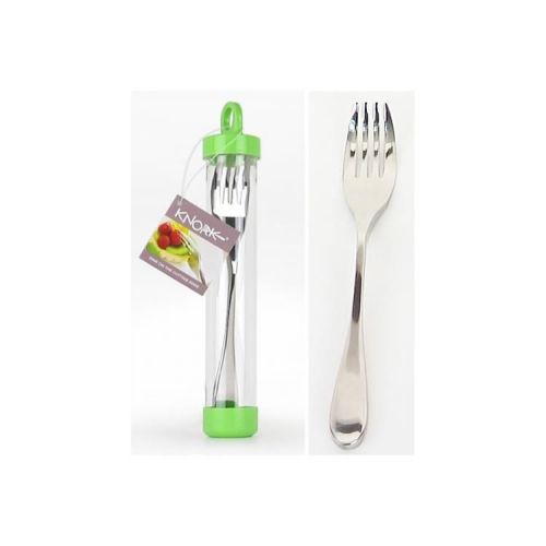 Knork flatware 10580 knork (knife and fork comb) stainless steel-duo finish tube for sale