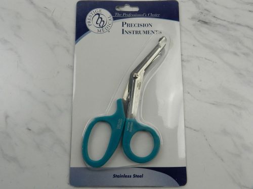 Professional prestige medical emt bandage utility scissor shears teal 7.5&#034; for sale