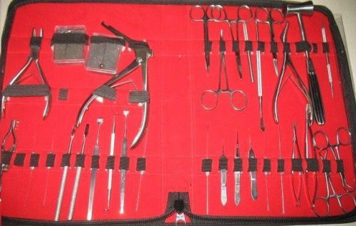 33 pc  lacrimal eye micro minor surgery ophthalmic set kit for sale