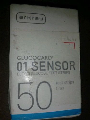 Arkray Glucocard 01 Sensor 50 Test Strips