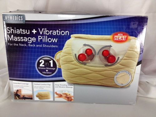 HoMedics Shiatsu Plus Vibration Massage Pillow SP - 25H NEW in Open Box