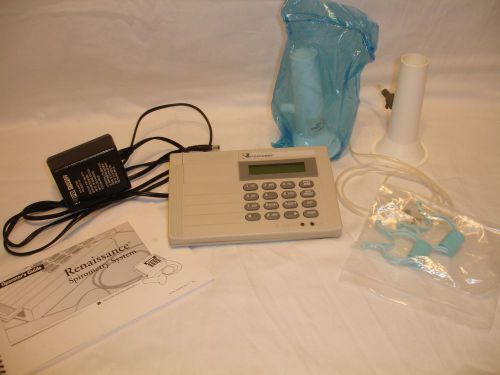 Puritan-bennett renaissance pb100 spirometer pb 100 with accessories - as is for sale