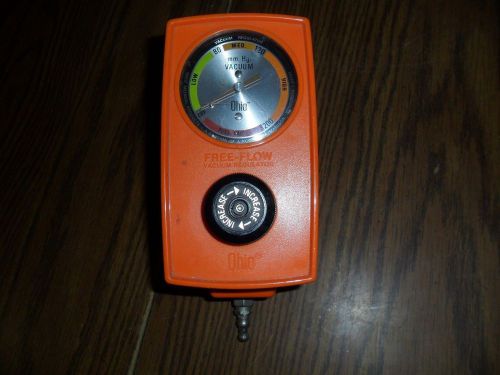 Ohio / free flow vacuum regulator , used,color red for sale