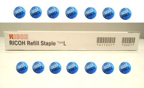 RICOH - SAVIN - LANIER - REFILL STAPLE TYPE L - 4 PACK - OEM - NEW - EDP 411241