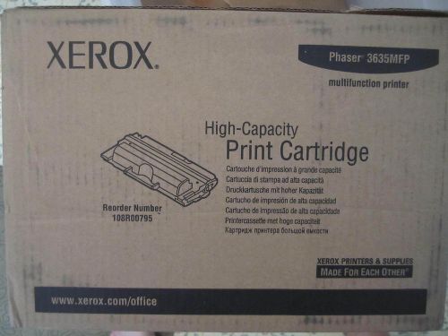 Xerox Phaser 3635MFP High Capacity Print Cartridge  108R00795 *NEW*