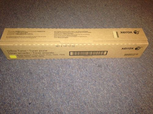 Genuine Xerox Yellow WorkCentre Toner Cartridge 006R01510 OEM * NEW *