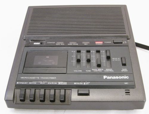 Panasonic RR-930 Microcassette Transcriber Made In Japan Dictation Recorder