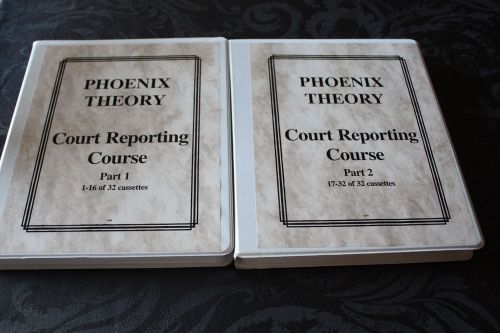 Phoenix Theory court reporting tapes