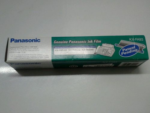 Panasonic KX-FA93 Fax Machine Film New in Box