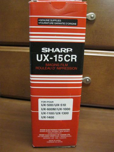 GENUINE OEM SHARP THERMAL TRANSFER FAX IMAGING FILM UX-15CR