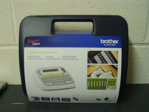 Brother p-touch pt-d200vp label machine power adapter carry case ?24.99 + vat !! for sale