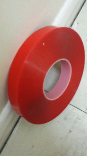 3x Industrial double sided tape ultra clear