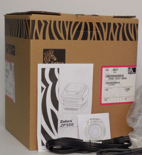 Zebra Thermal Label Printer ZP550 YELLOW