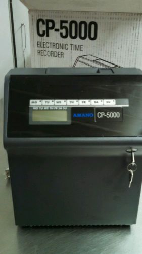 Time clock, electric with optic sensor for sale